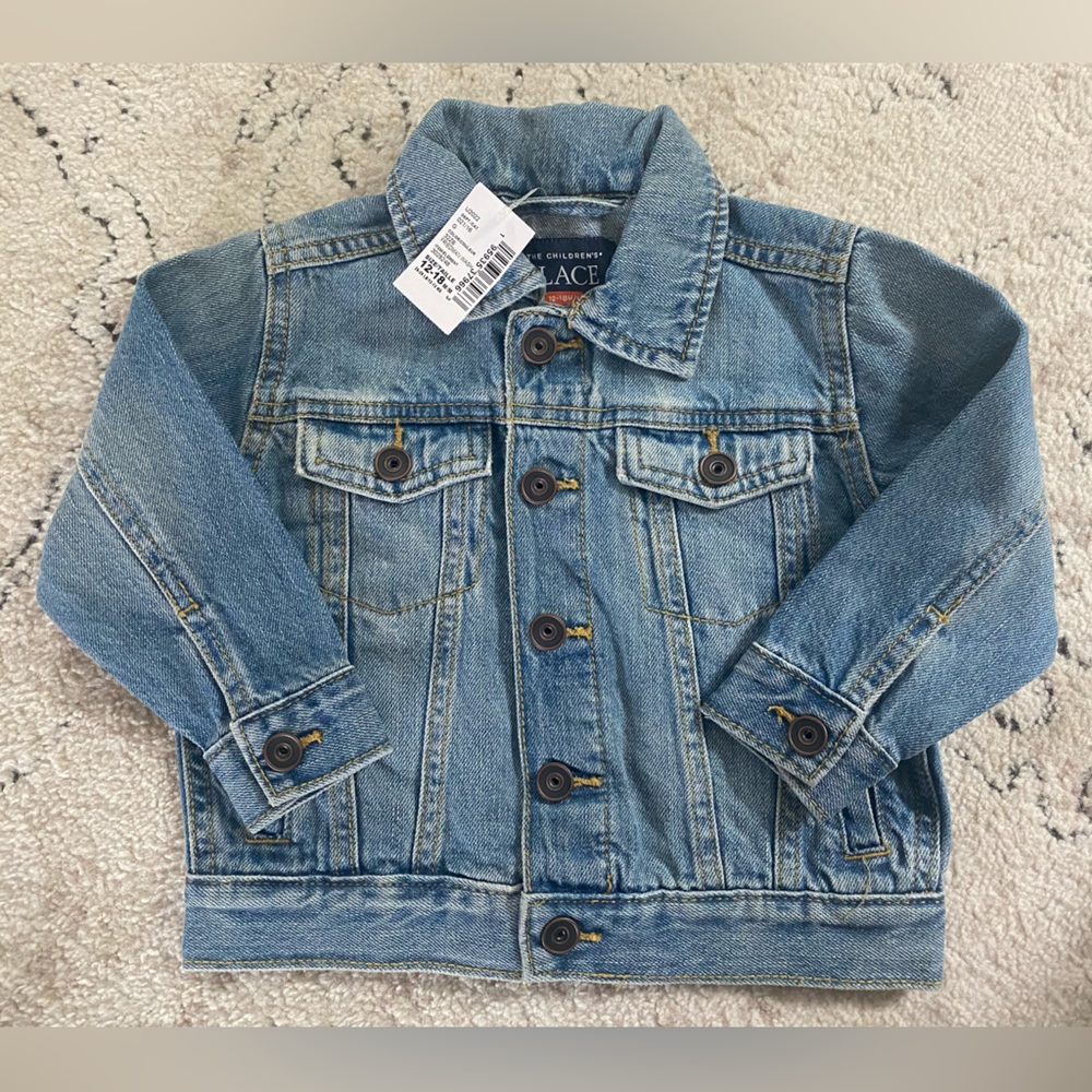 Toddler Boys Denim Jacket - Friedman Wash. NWT. Size 12-18mo